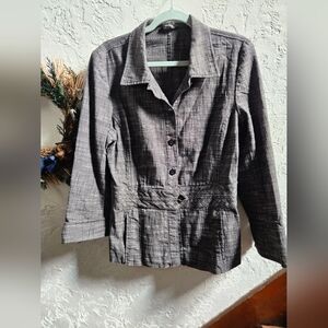 Sophisticated Gray Women's Blazer